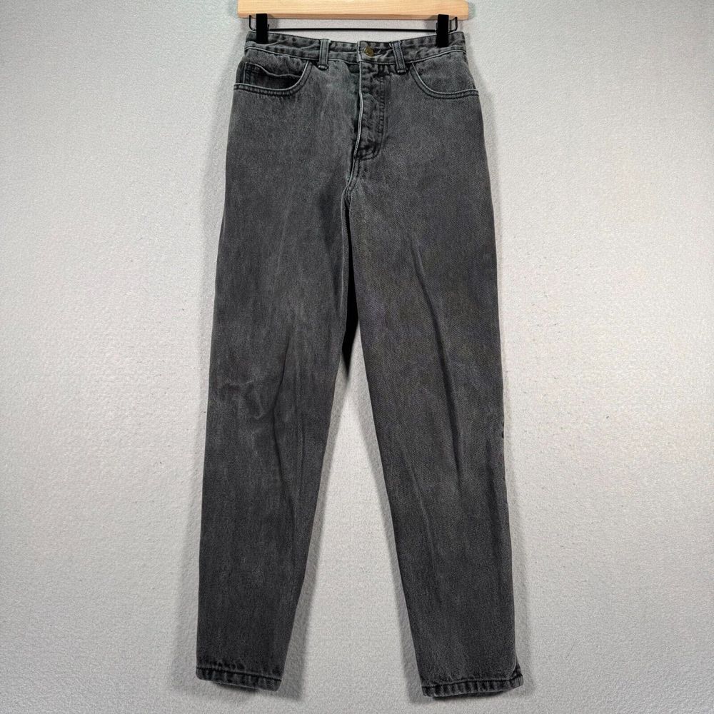 Vintage Guess Jeans Womens 28 Black Georges Marciano Tappered Stretch Streetwear
